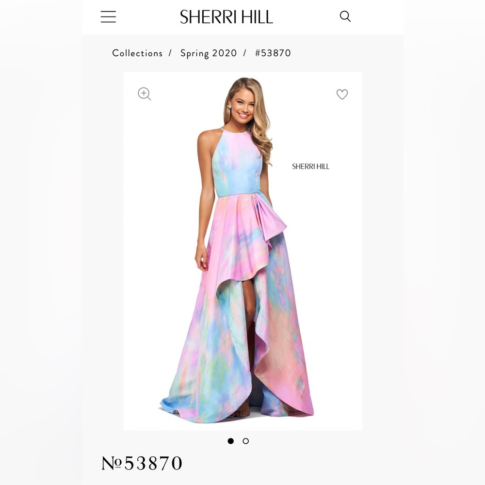 Sherri Hill Dress. Size 8.